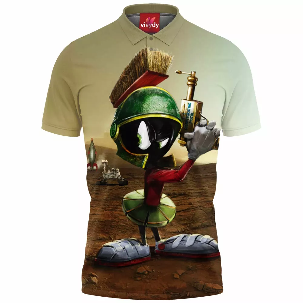 Marvin The Martian Polo Shirt