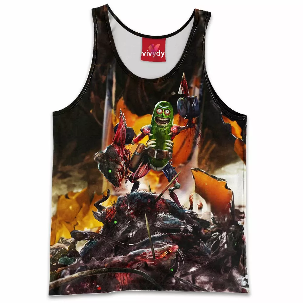 Pickle Rick Tank Top