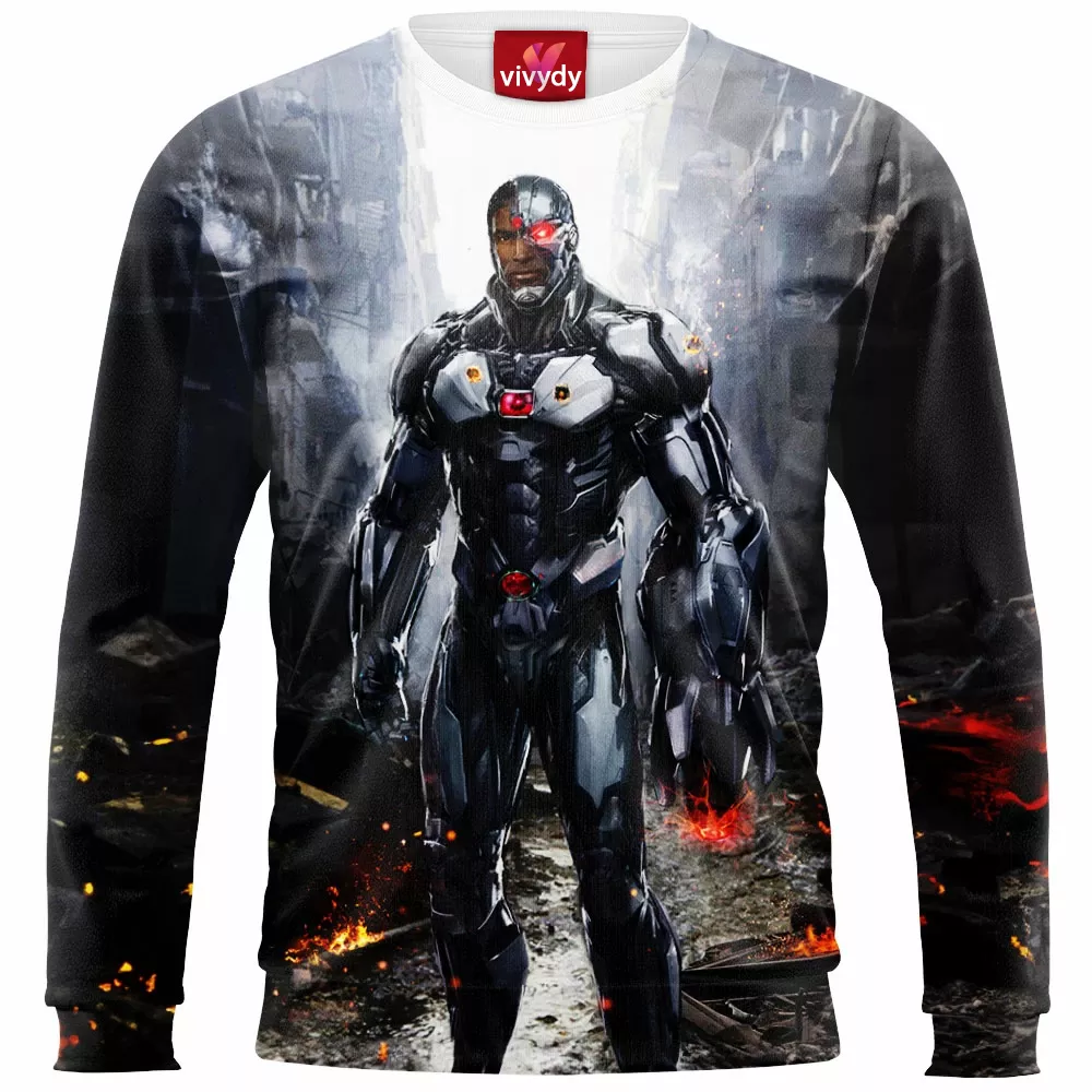 Cyborg Comic Sweatshirt