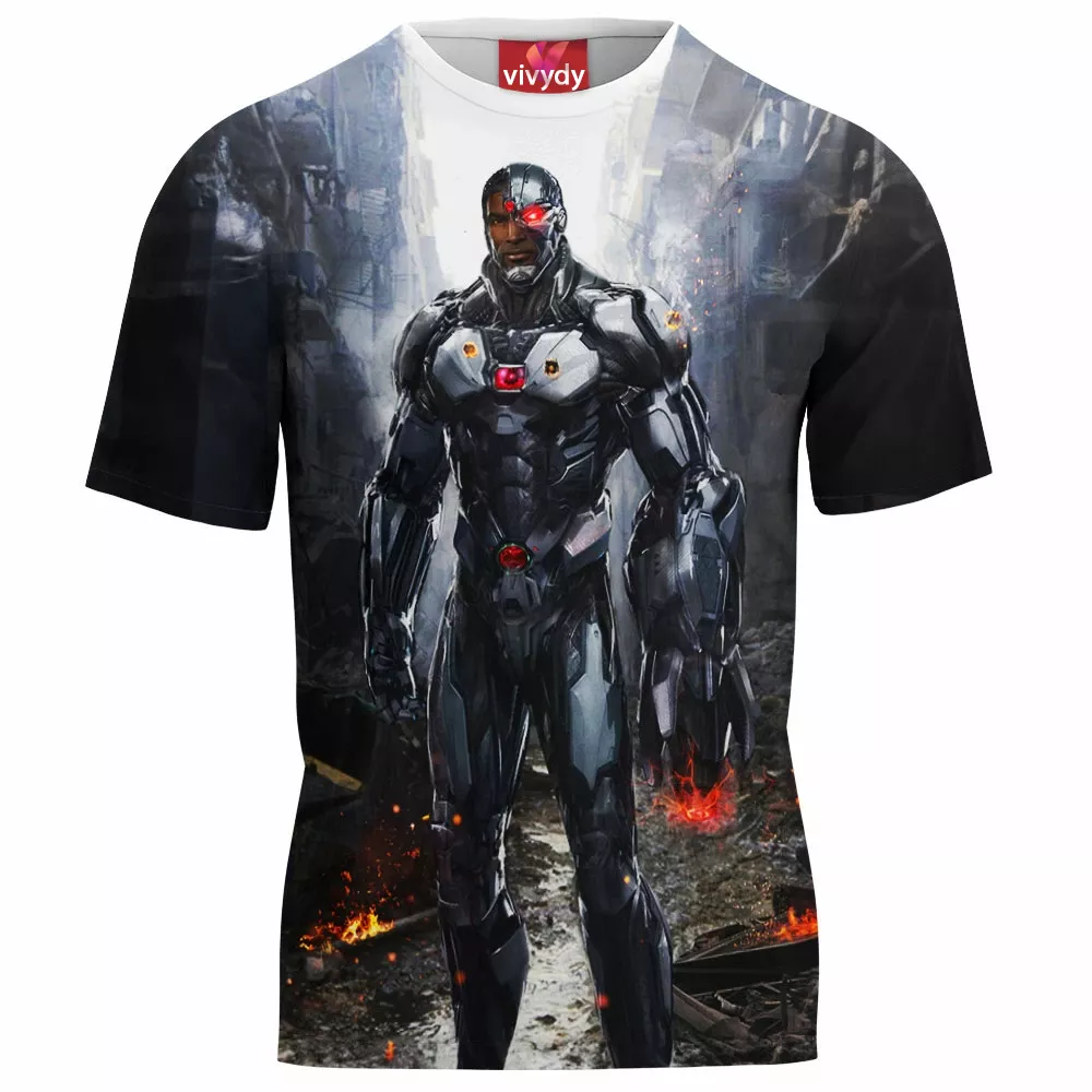 Cyborg Comic T-Shirt