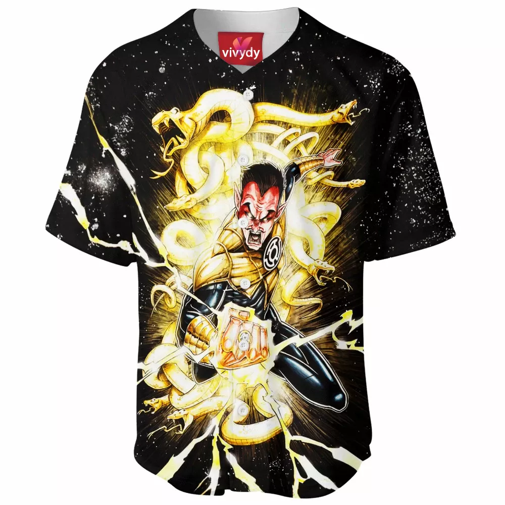 Sinestro Baseball Jersey