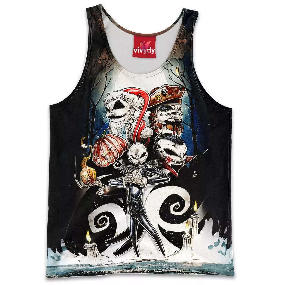 Nightmare Before Christmas Tank Top