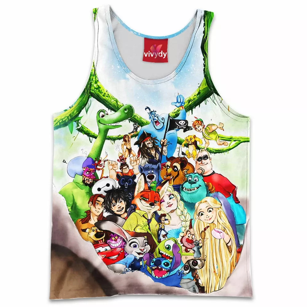 Animated Selfie Tank Top