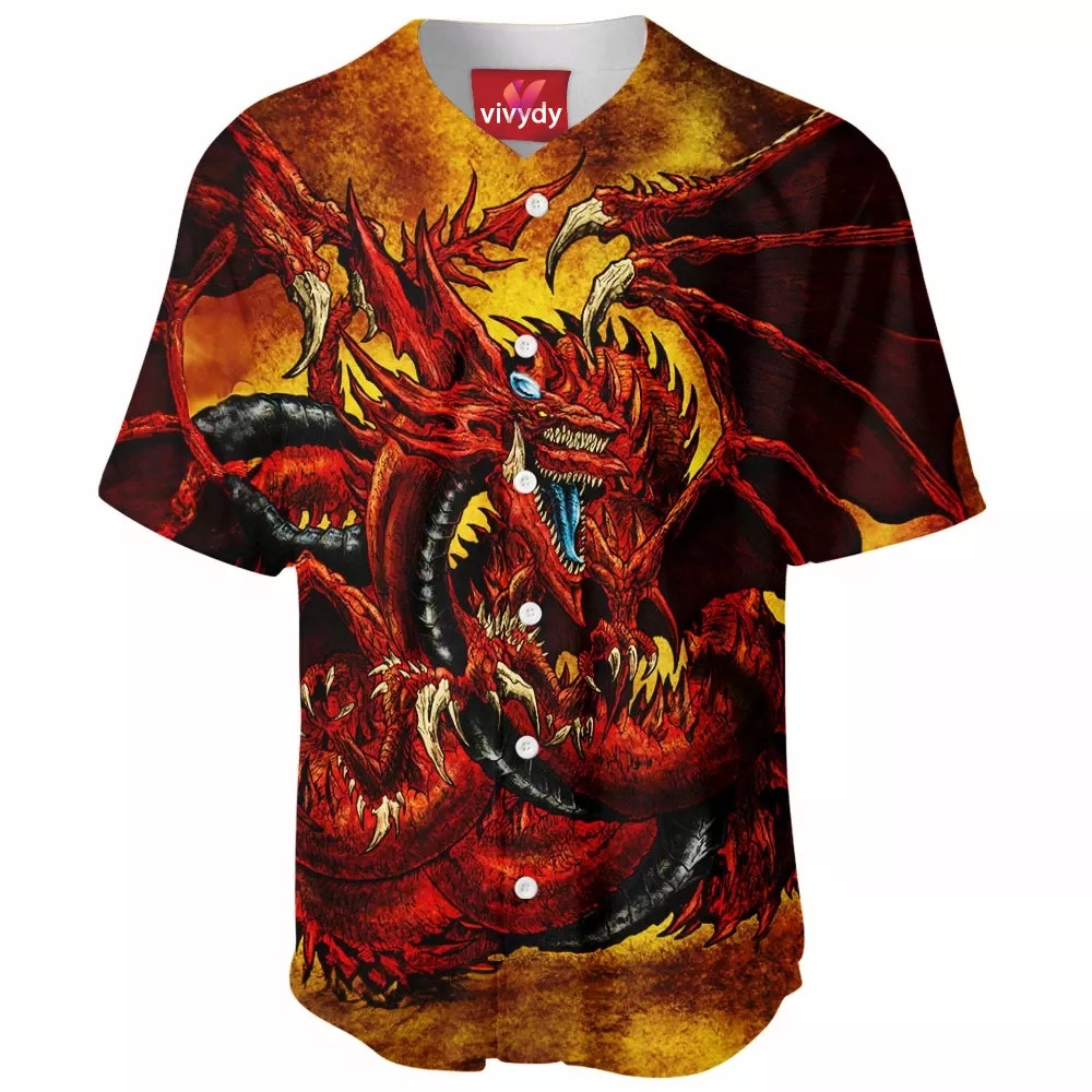 Slifer The Sky Dragon Yugioh Baseball Jersey