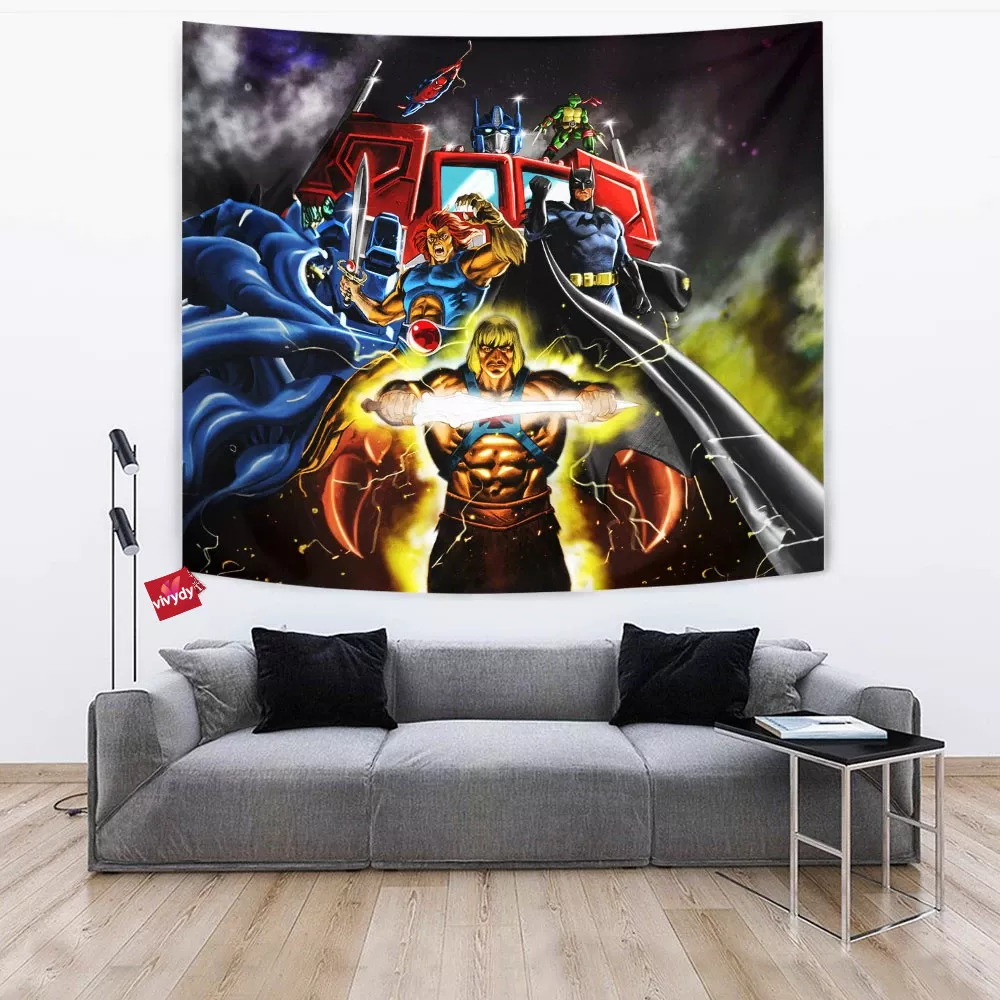 Classic Heros Tapestry