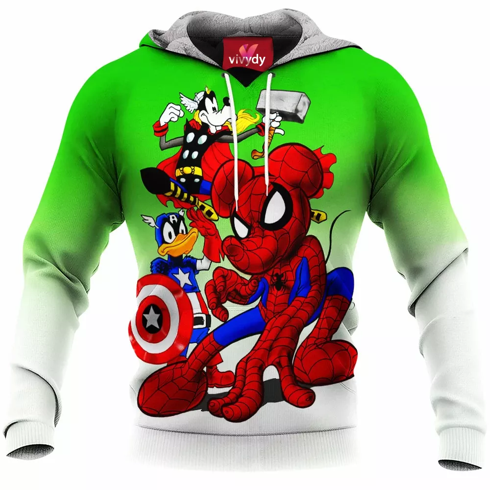 Comic And Animated Hoodie