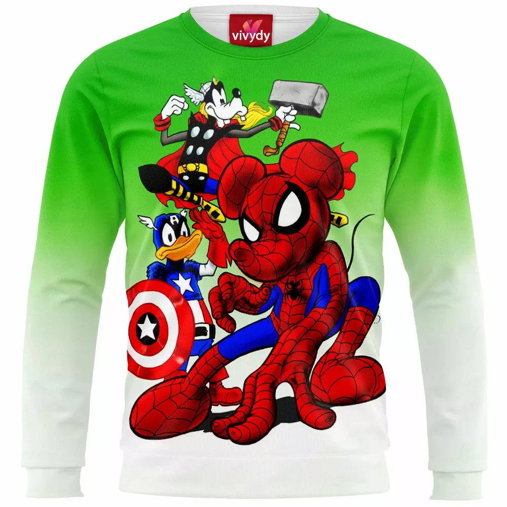 Comic And Animated Sweatshirt