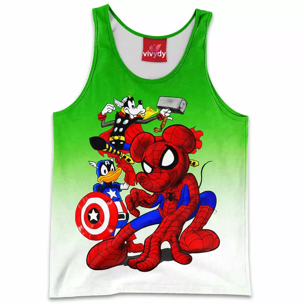 Comic And Animated Tank Top