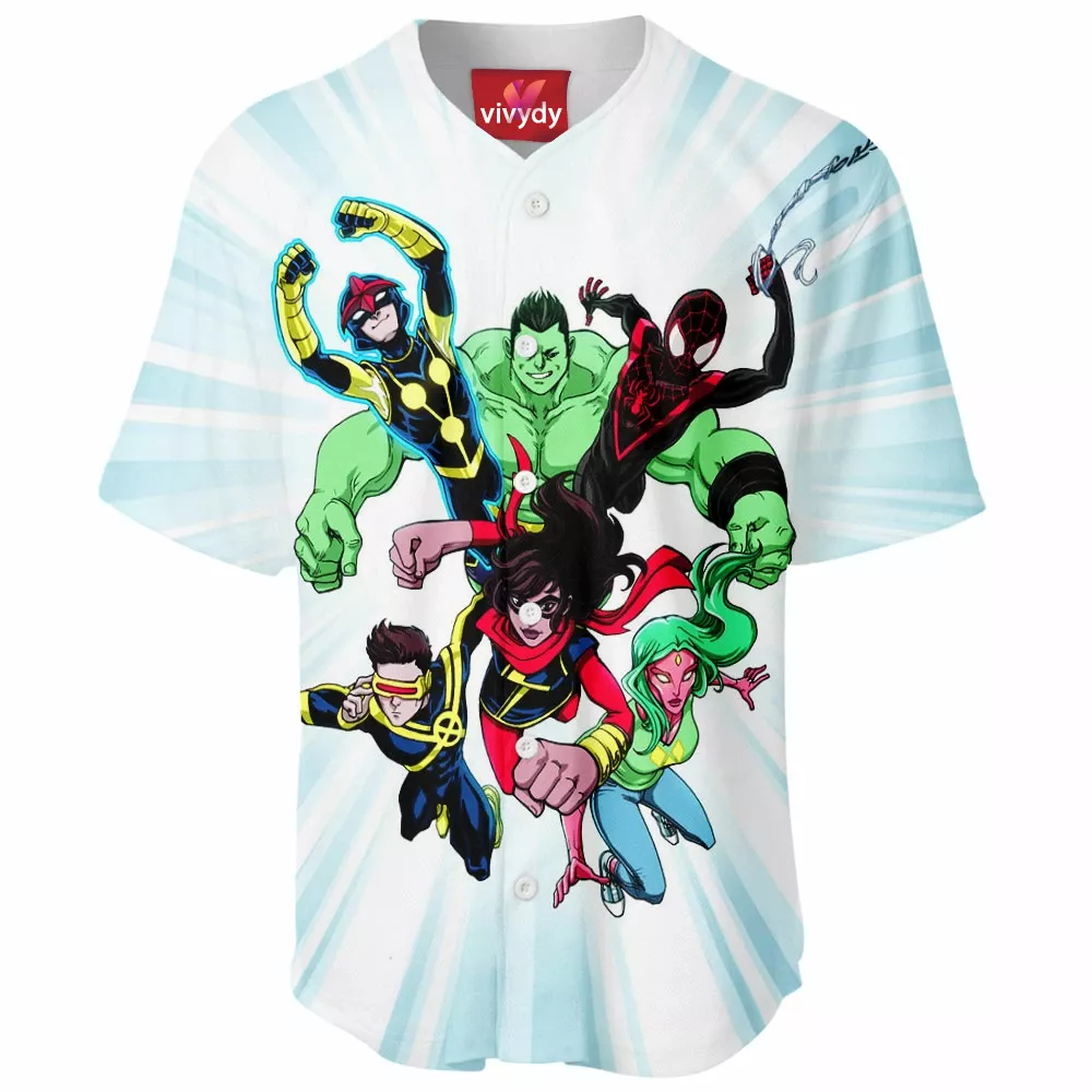 Comic Baseball Jersey