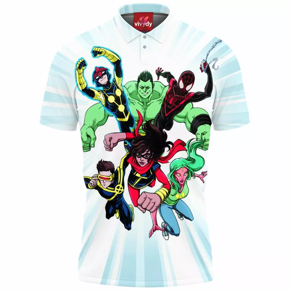 Comic Polo Shirt