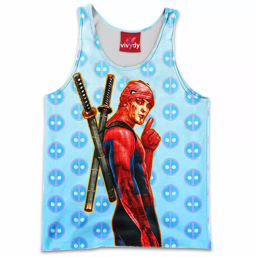 Spider Deadpool Tank Top