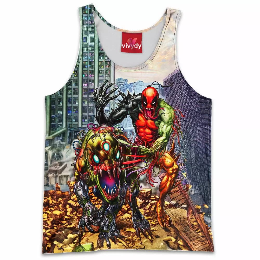 Venomized Deadpool Tank Top