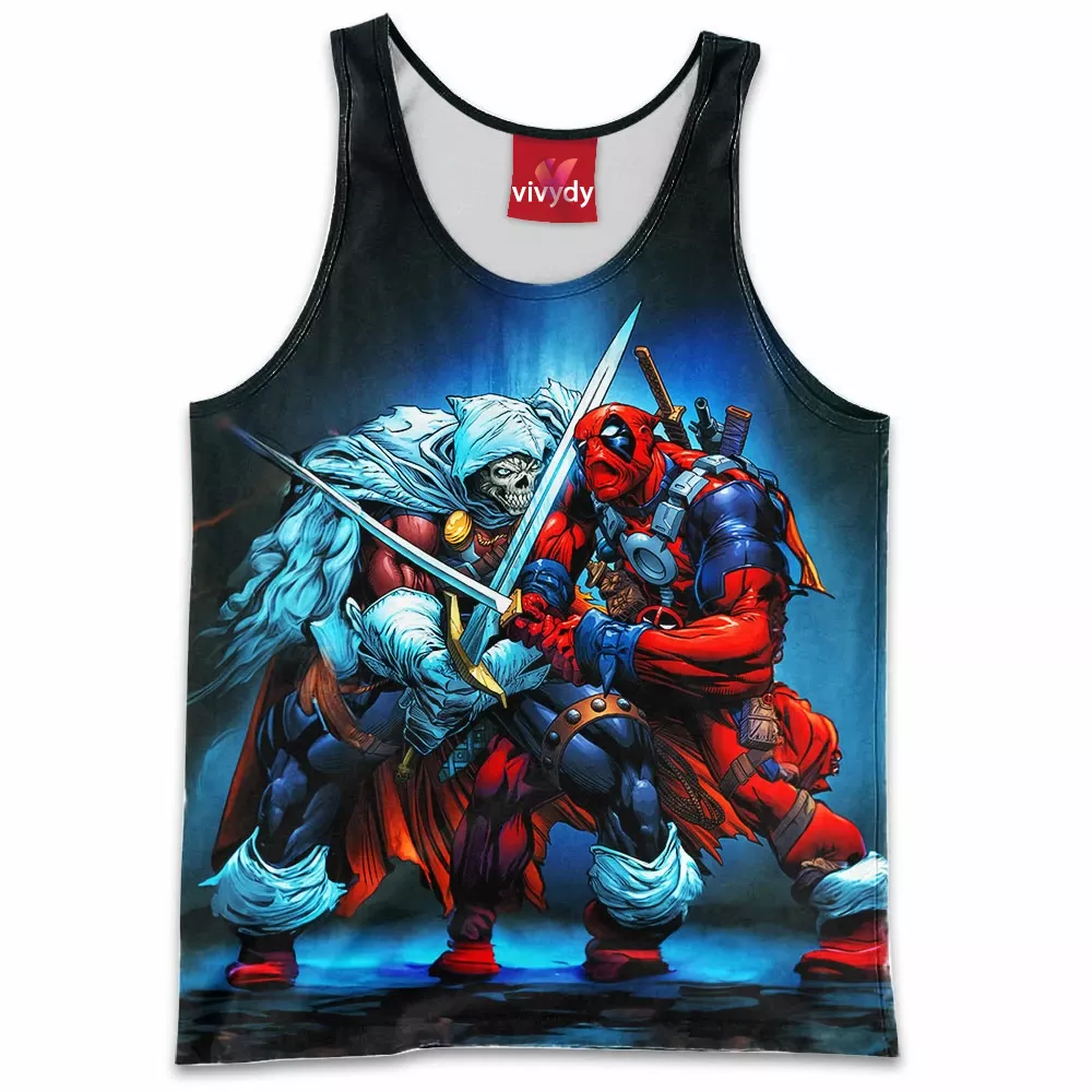 Taskmaster vs Deadpool Tank Top