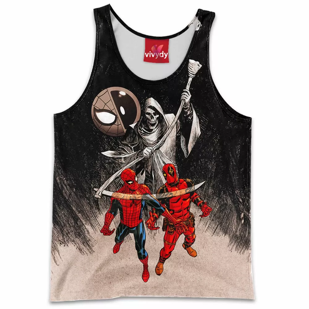 Spider-man Deadpool Tank Top