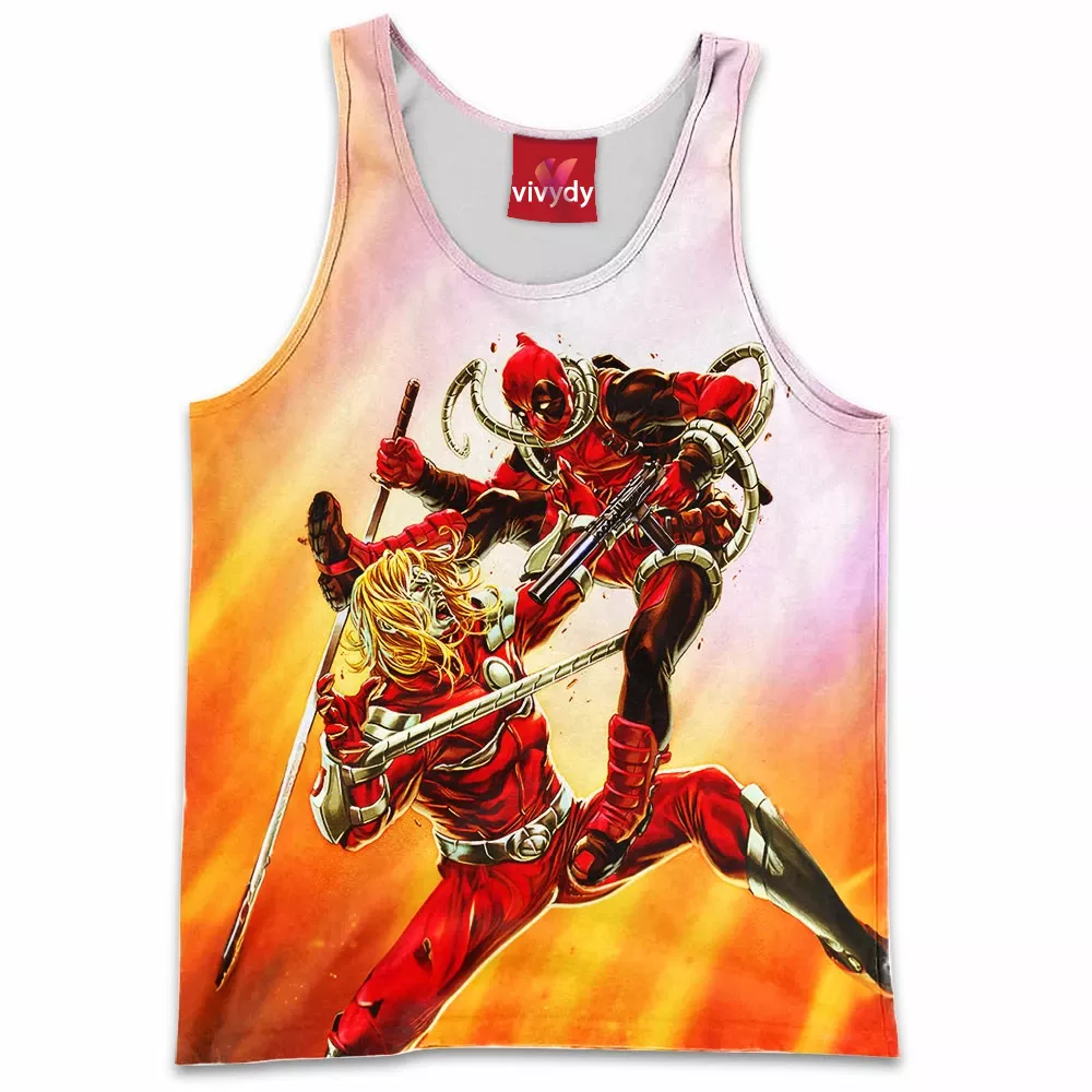 Omega Red vs Deadpool Tank Top