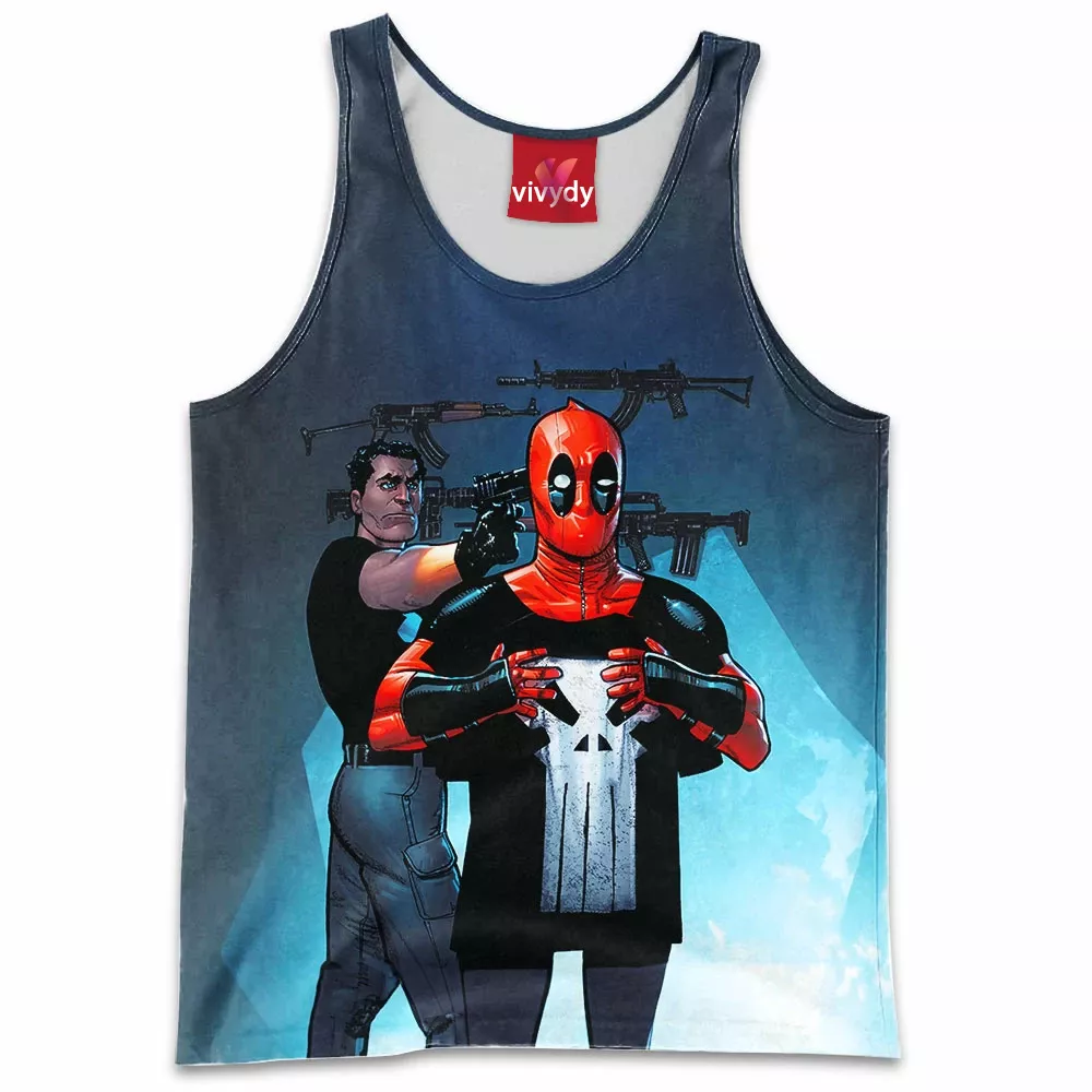 Punisher Deadpool Tank Top