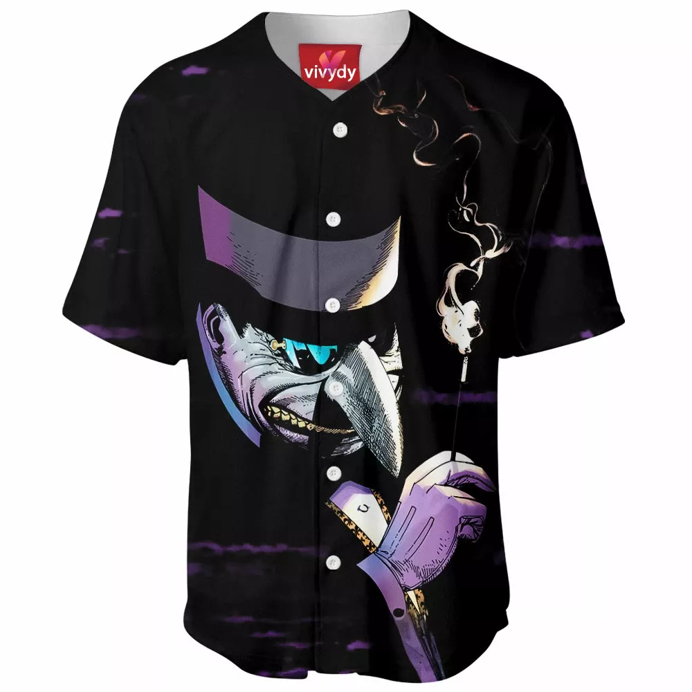 Comic Penguin Baseball Jersey