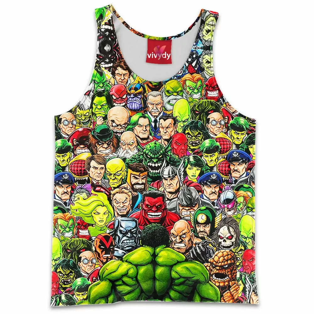 Comic Characters Valiant Tank Top