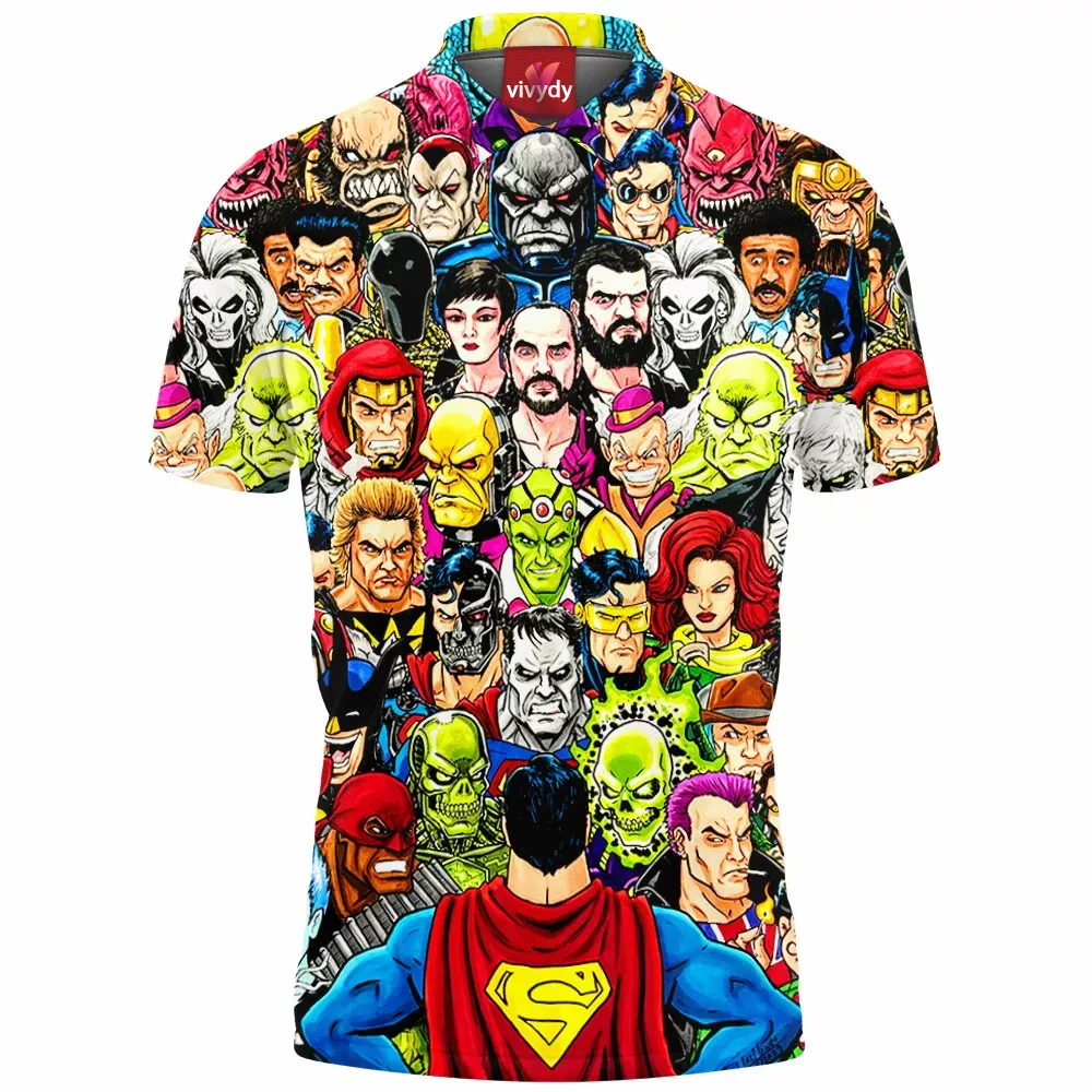 Comic Characters Valiant Polo Shirt