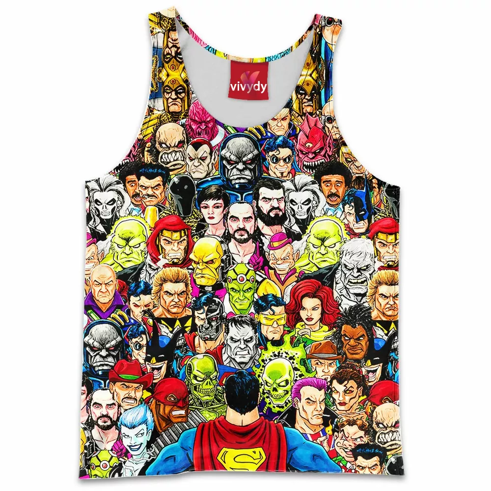 Comic Characters Valiant Tank Top