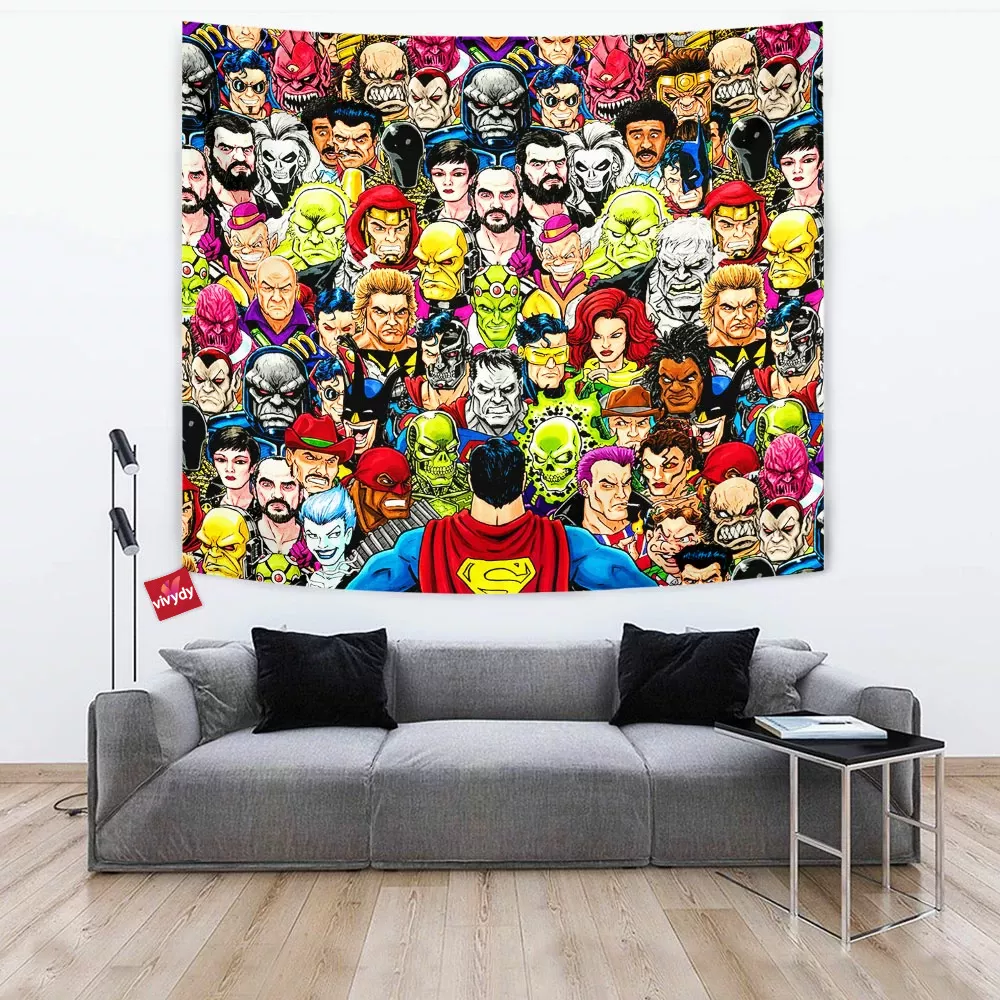 Comic Characters Valiant Tapestry