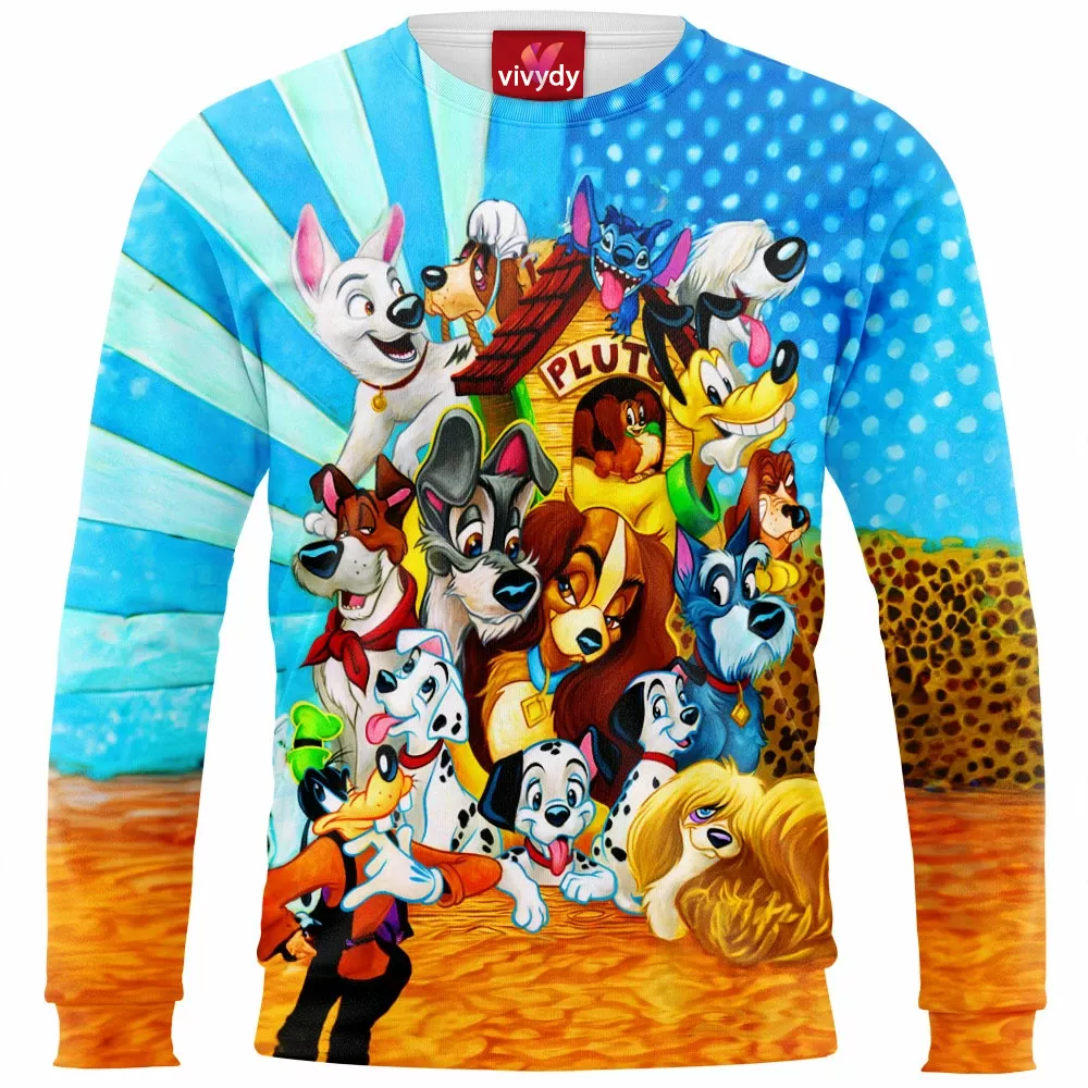 Animated Dog Sweatshirt