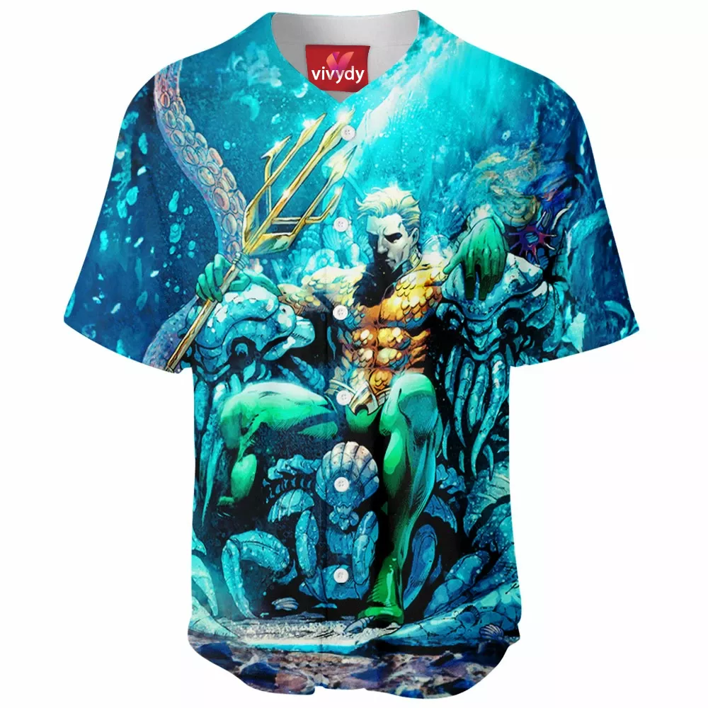 Aquaman Baseball Jersey