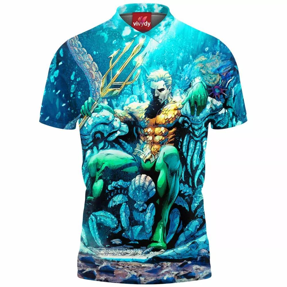 Aquaman Polo Shirt