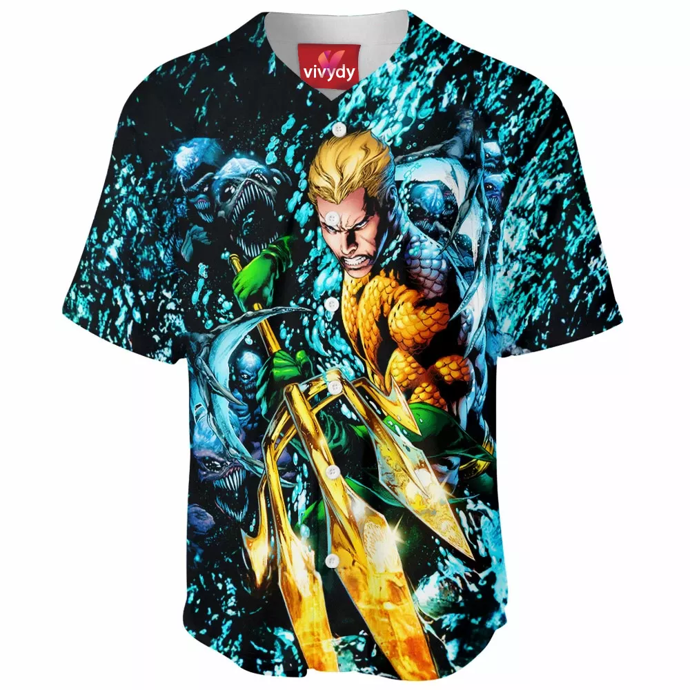 Aquaman Baseball Jersey