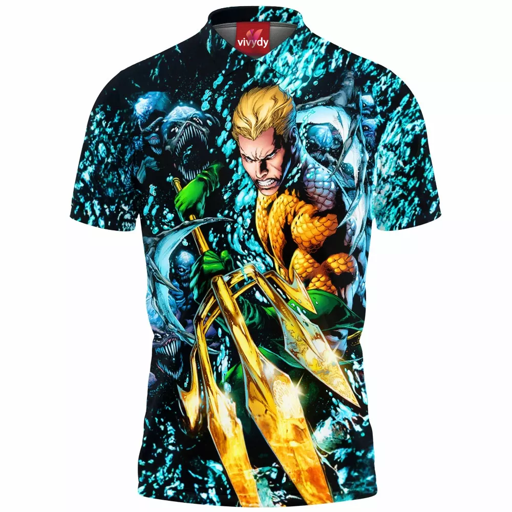 Aquaman Polo Shirt