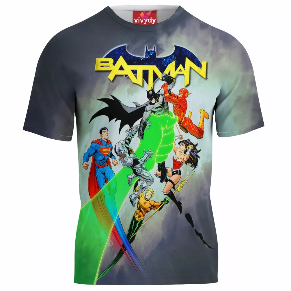 Batman vs Justice League T-Shirt