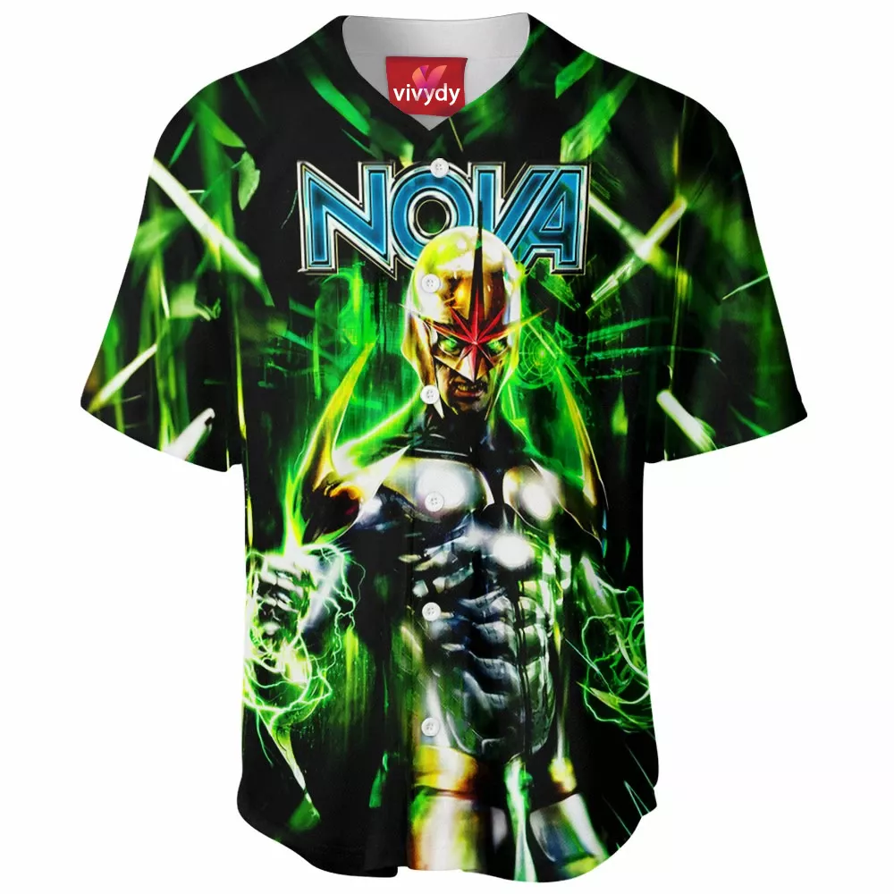 Nova Comic Baseball Jersey