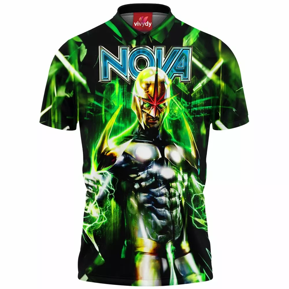 Nova Comic Polo Shirt