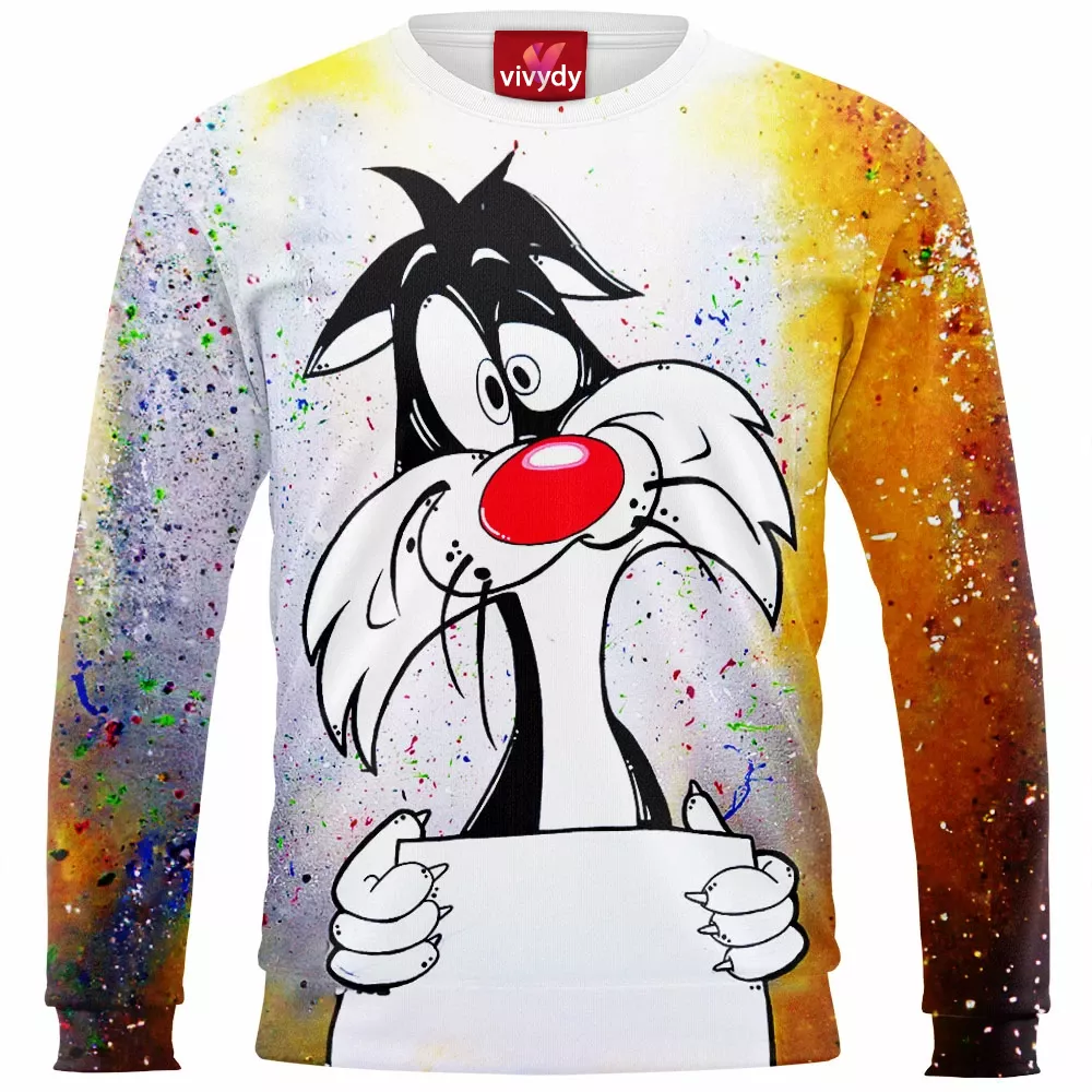 Sylvester the Cat,Meow Sweatshirt