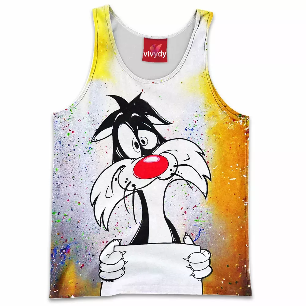 Sylvester the Cat,Meow Tank Top