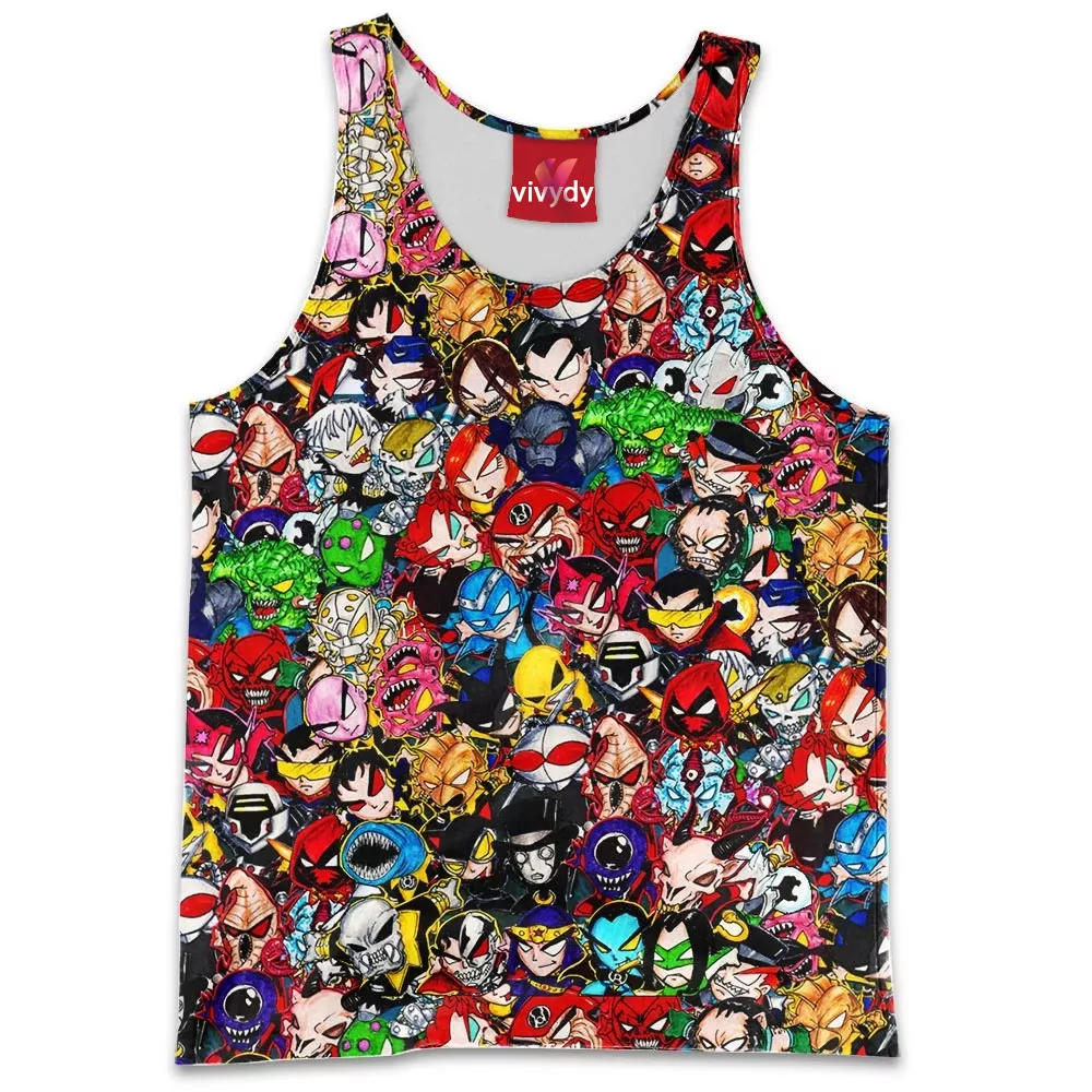 Comic Villains Tank Top