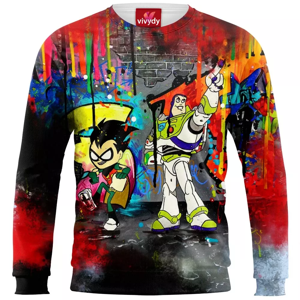 Robin and Buzz Lightyear Sweatshirt