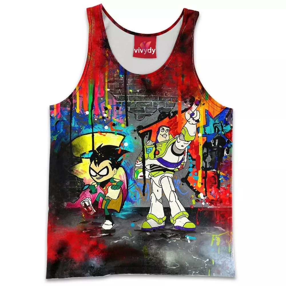 Robin and Buzz Lightyear Tank Top