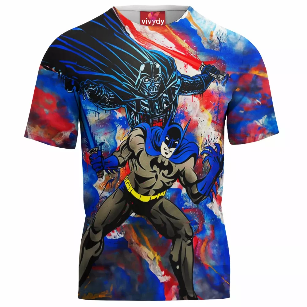 Darth Vader and Batman T-Shirt