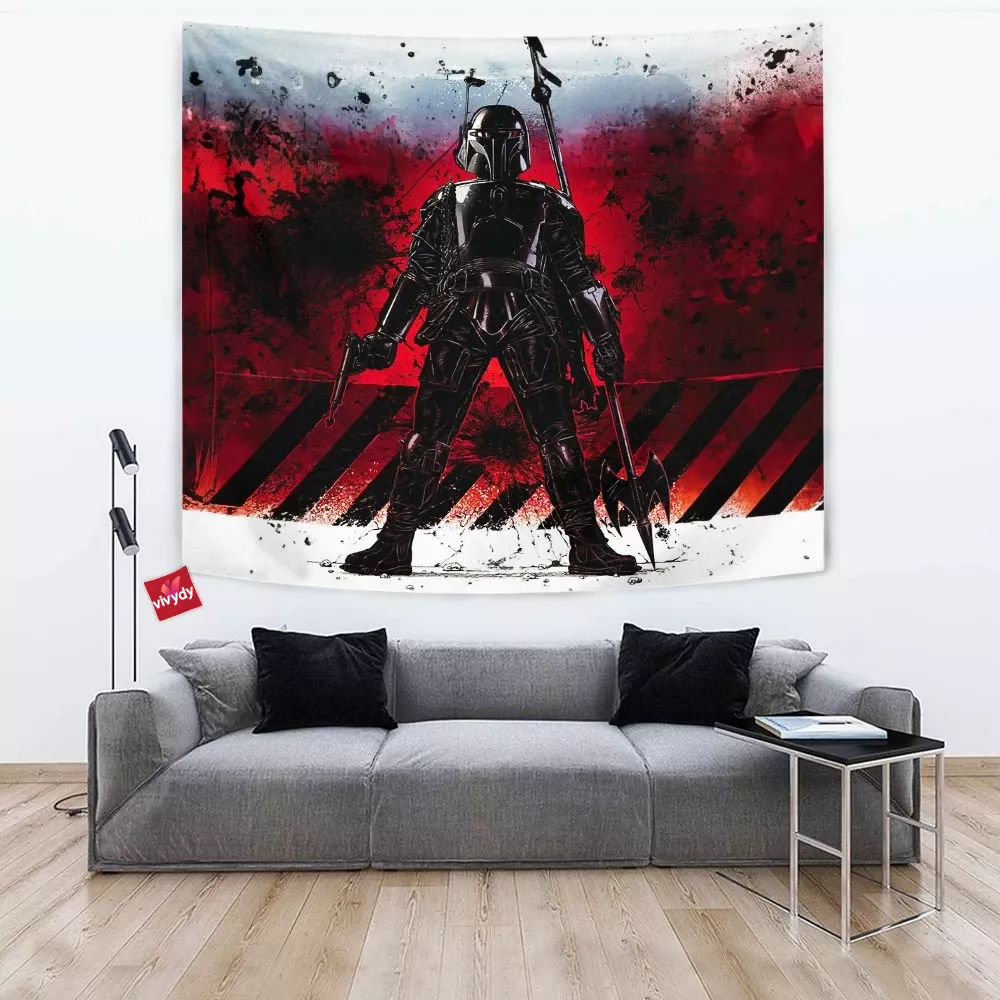 Star Wars Bounty Hunter Tapestry