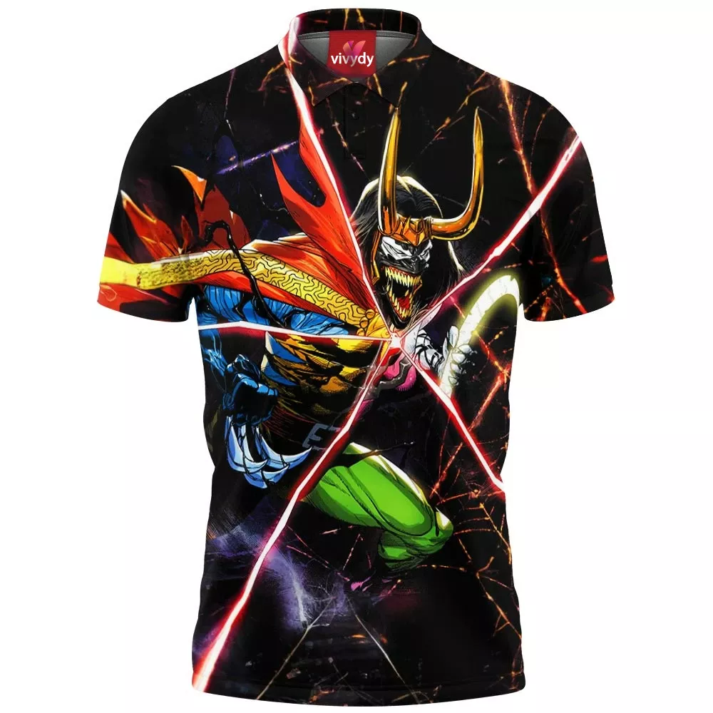 Loki x Venom Polo Shirt