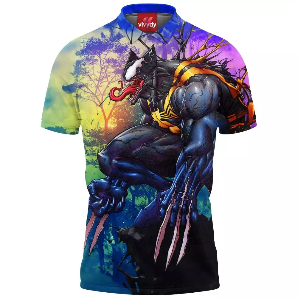 Venom x Wolverine Polo Shirt