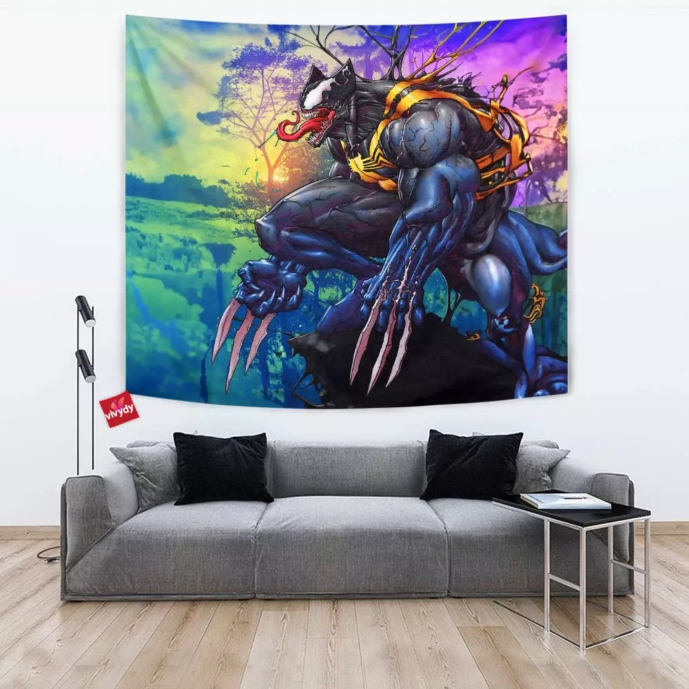 Venom x Wolverine Tapestry