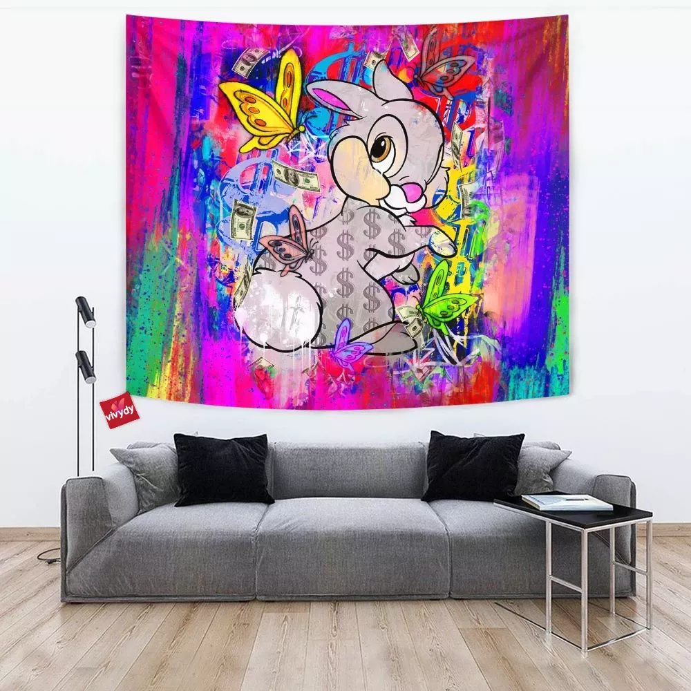 Animated Thumper Tapestry