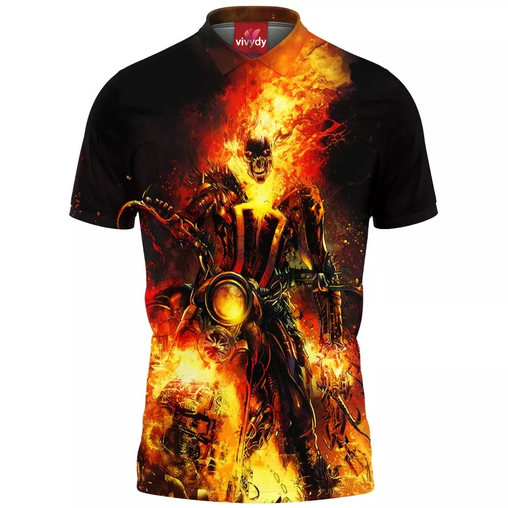 Ghost Rider Polo Shirt