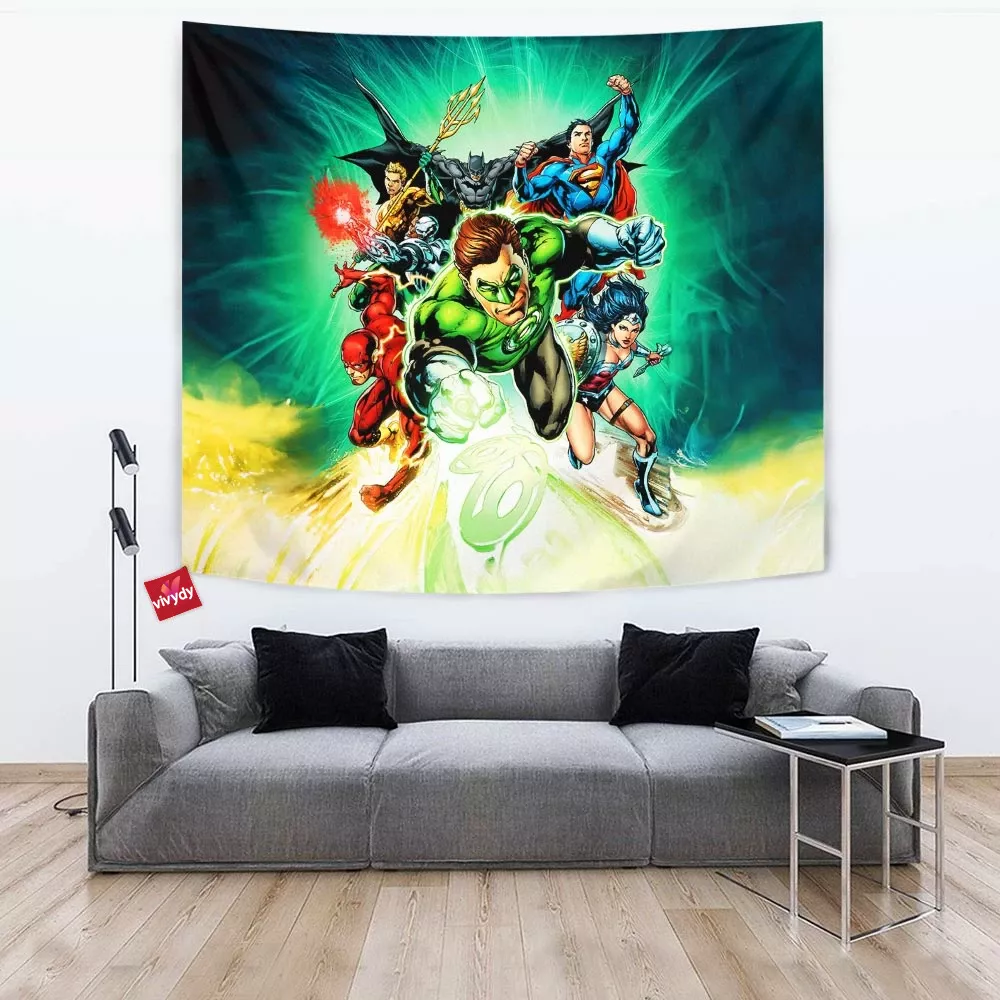 Justice League Tapestry