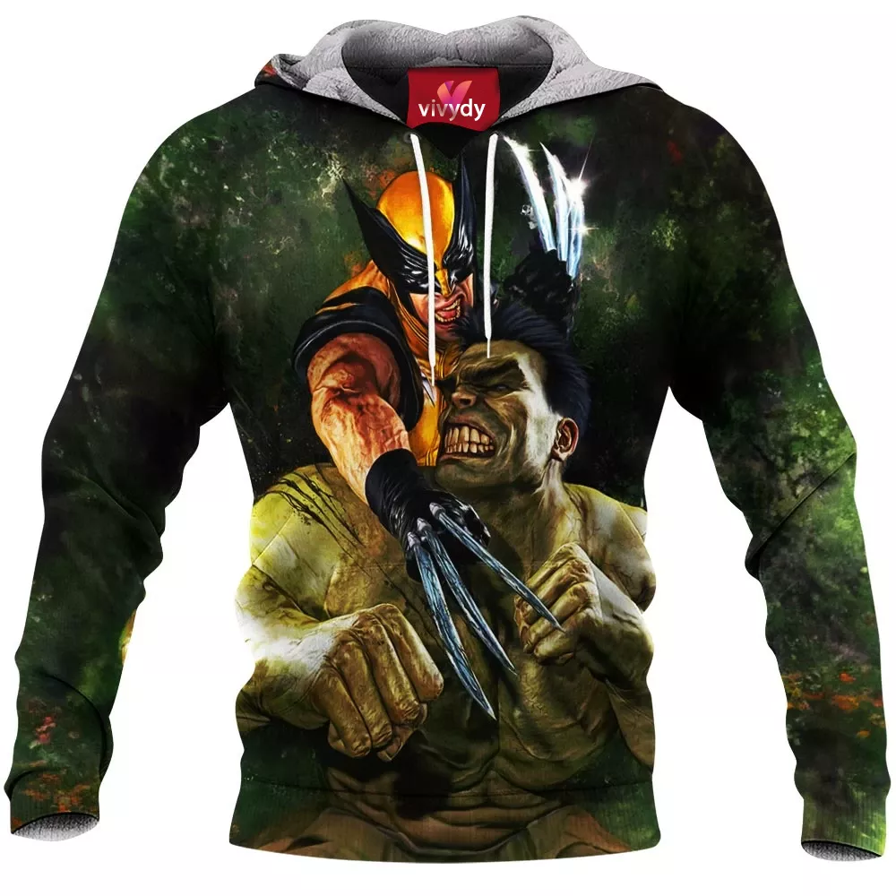 Wolverine Hulk Hoodie