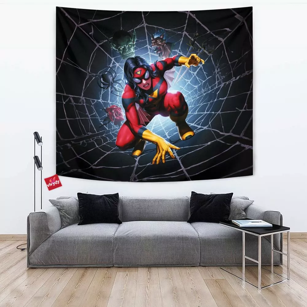 Spider-woman Tapestry