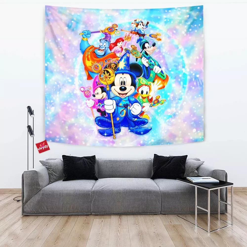 Animated Characters Tapestry