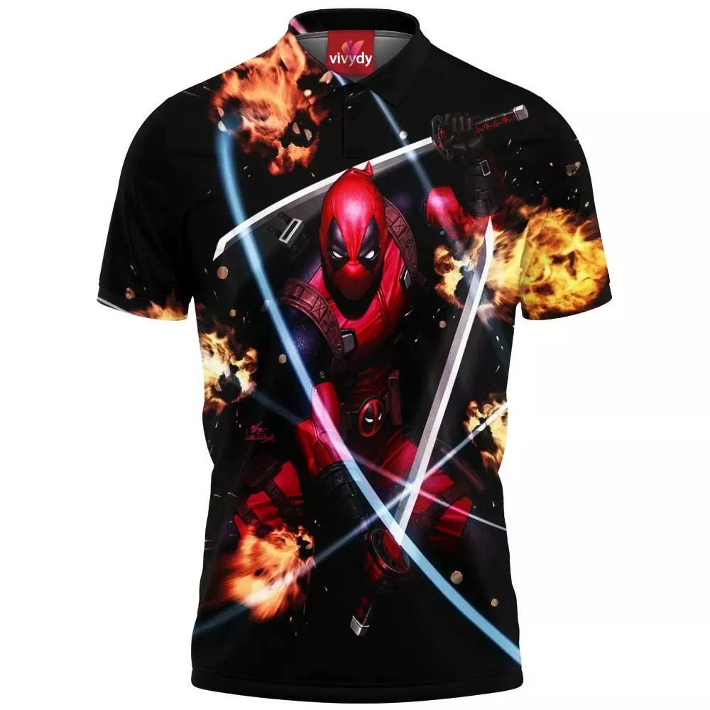 Deadpool Polo Shirt